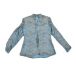 A Chinese brocaded silk short jacket, 20th century