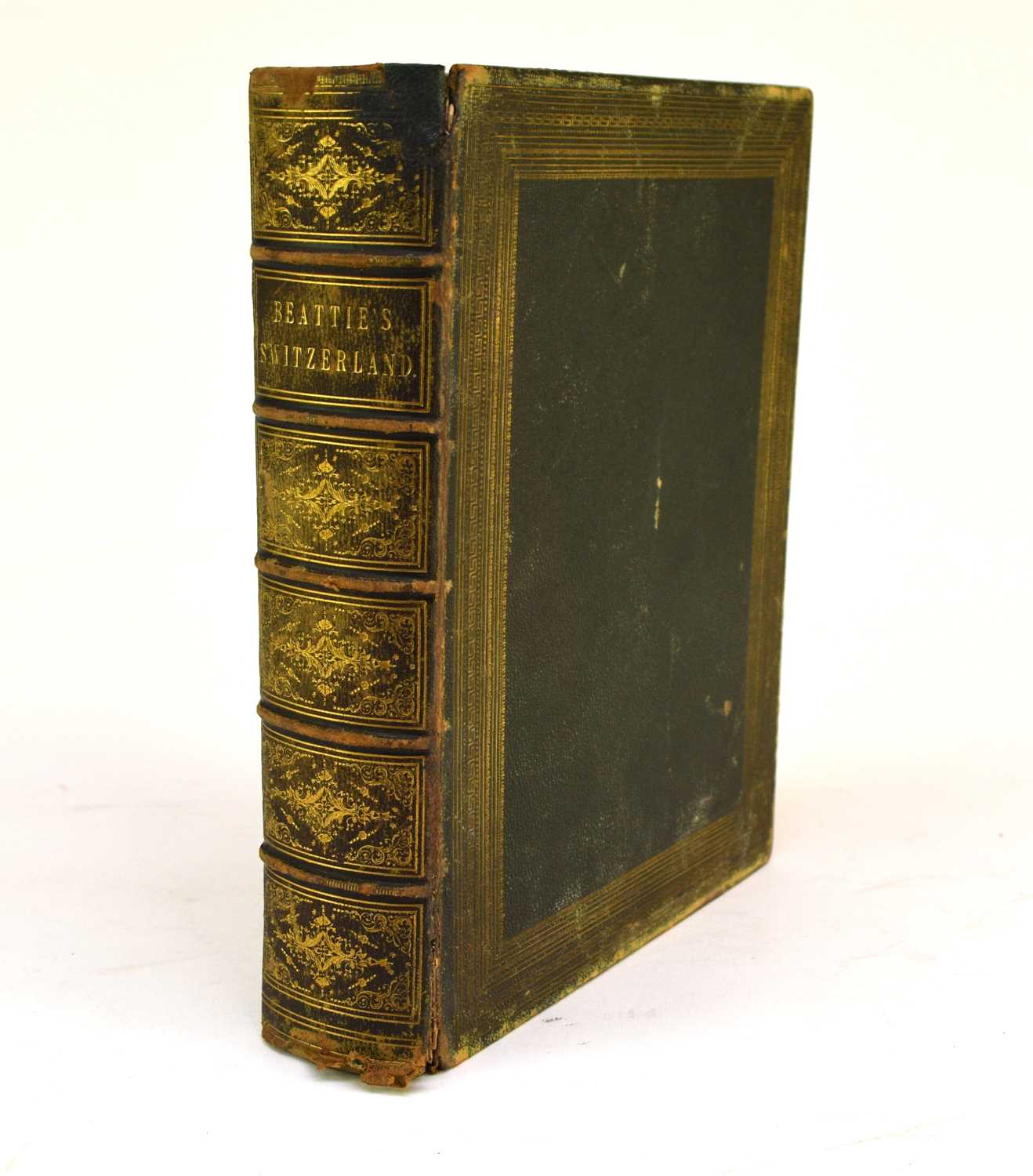 BEATTIE, William, Switzerland Illustrated, 4to, 2 vols in 1, 1836