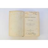 WALLACE, Alfred Russel, Contribution to the Theory of Natural Selection. 1st edition 1870. With anot