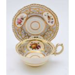 H&R Daniel teacup and saucer, circa 1824-25