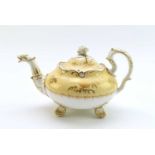 H&R Daniel - A teapot, circa 1830-32