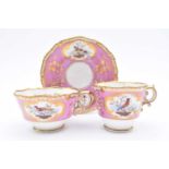 H&R Daniel - A trio of teacup, coffee cup and a saucer