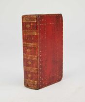 HOLY BIBLE, 12mo, Oxford 1799. Contemporary red morocco gilt, marbled endpapers, all edges gilt. Boo