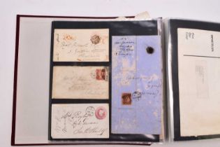 World collection of stamps in 4 albums. 2 albums of GB with QV Liverpool spoons on pieces