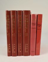 CHANG, Paul Ke-Shing, History of Postal Cancellation of China. 4 vols, 2nd printing 1993. Red cloth
