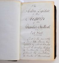 MANUSCRIPT. Marquis d'Argens (Jean Baptiste Boyer, 1704-71, free thinker) The Modern Legislator, or