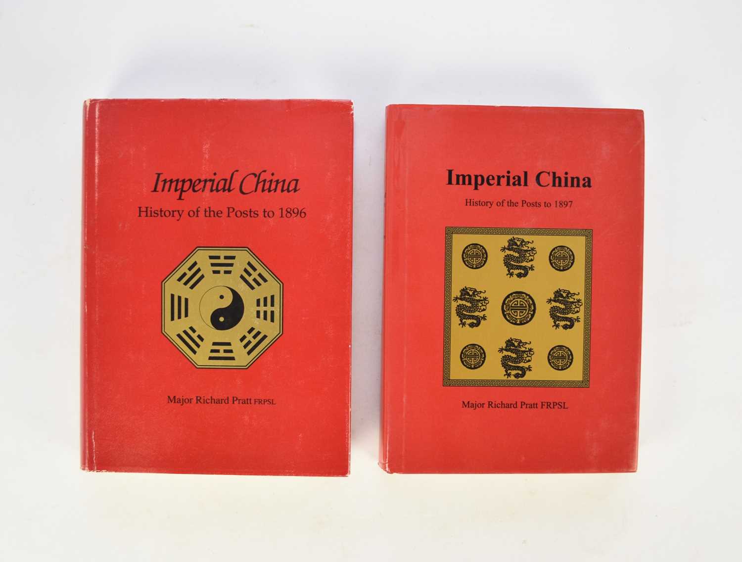 CHANG, Paul Ke-Shing, History of Postal Cancellation of China. 4 vols, 2nd printing 1993. Red cloth - Image 3 of 5