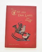 WAIN, Louis, In Cat and Dog Land. Folio, Raphael Tuck & sons. No date, circa 1905. 36pp including 12