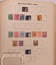Stamp collection housed in The New Imperial Postage Stamp Album Volumes 1 and 2 - all British Common