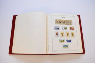 Australia stamp collection (1966 - 1990) in Red Lighthouse de luxe printed album