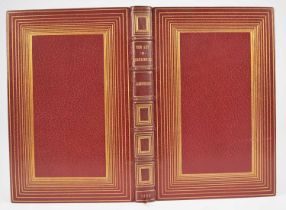 Zaehnsdorf, Joseph W, The Art of Bookbinding, 1st edition 1880. Superbly bound in crushed red Morocc