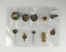 Enamel coins