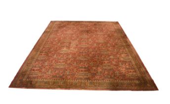 A large Afshar carpet, first half 20th century