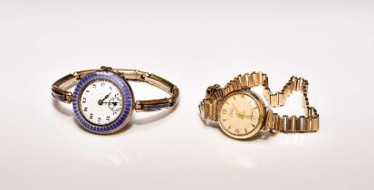 Two bracelet wristwatches