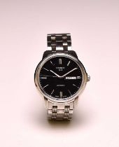 Tissot: A gentleman's stainless steel Automatics III bracelet watch