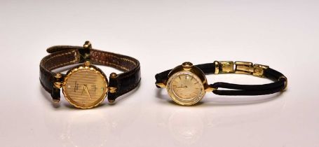 Omega and Raymond Weil: Two lady's wristwatches