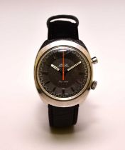 Omega: A gentleman's stainless steel Chronostop wristwatch