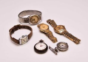 A group of lady's wristwatches and pocket watches