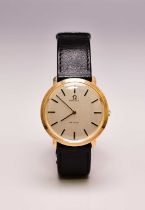 Omega: A gentleman’s 9ct gold De Ville wristwatch