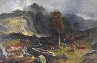 Clarence Roe (1850-1909) Highland Landscape