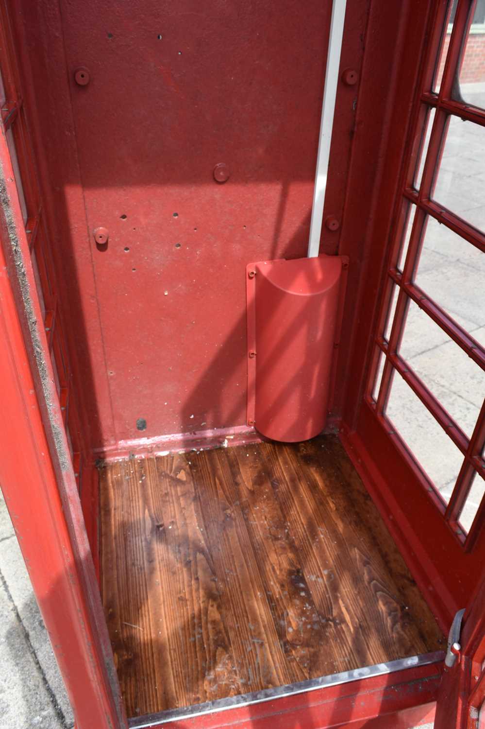 A GPO K6 cast iron red telephone box - Image 7 of 13