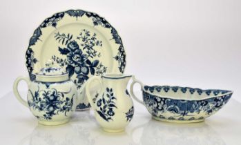 A group of Worcester porcelain, 18th century