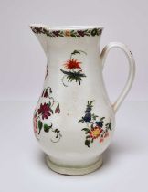 Large Plymouth porcelain sparrow beak jug, circa 1769-70