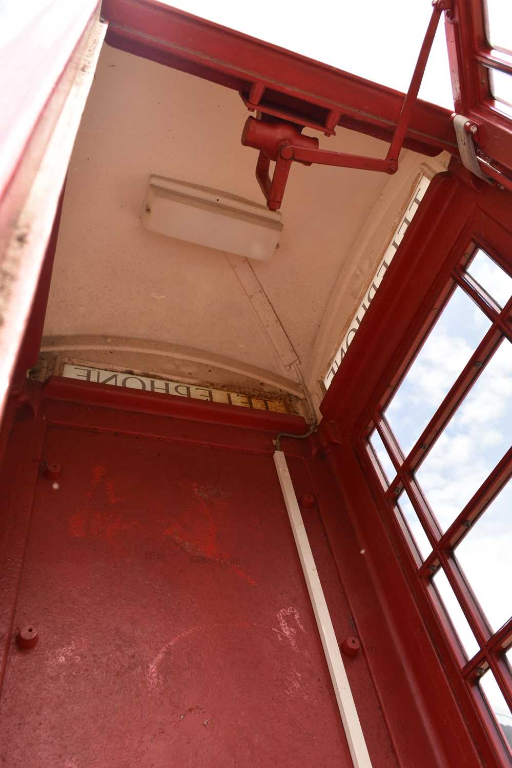 A GPO K6 cast iron red telephone box - Image 8 of 13
