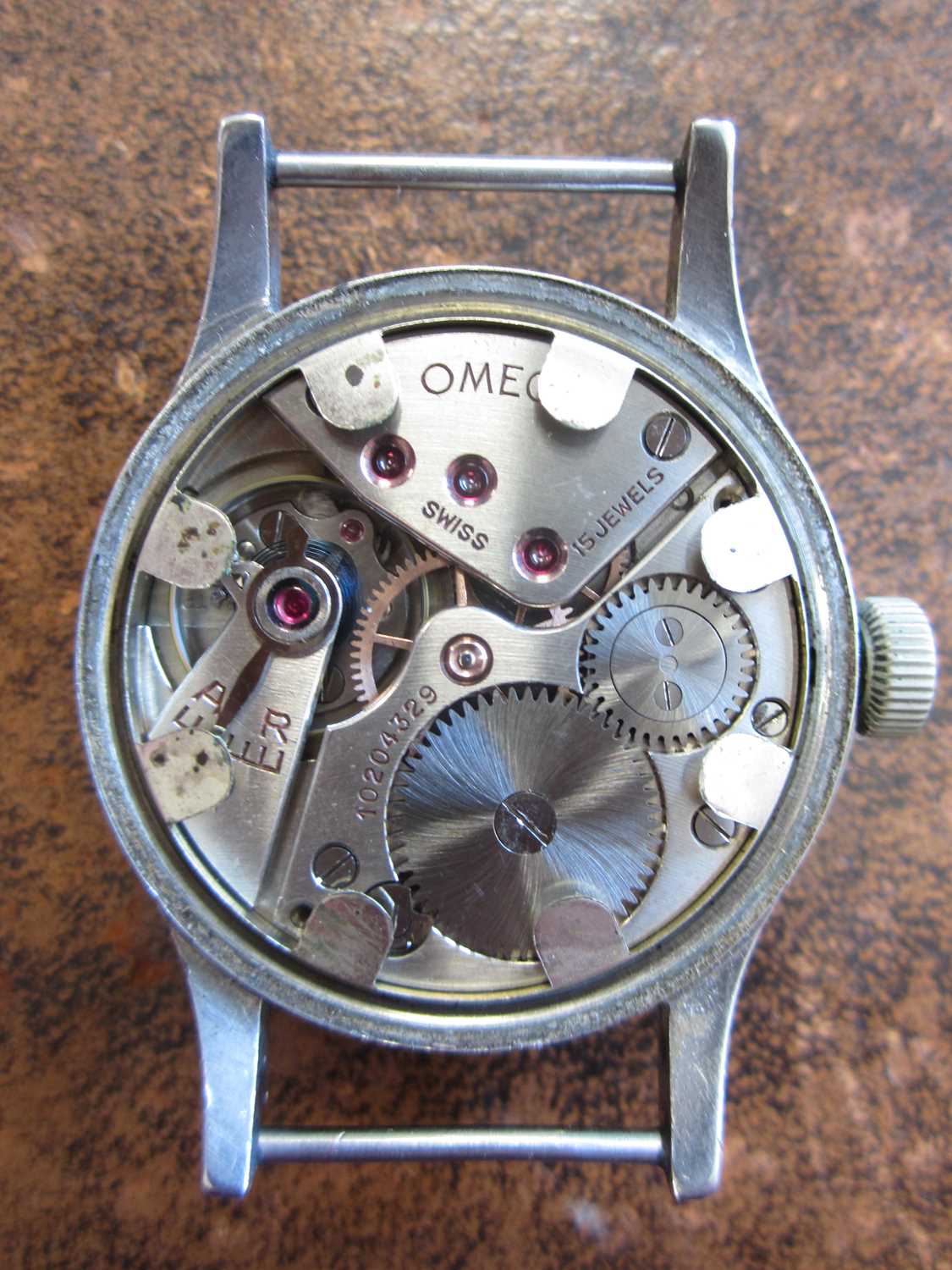 Omega: A gentleman's stainless steel military issue 'Dirty Dozen' wristwatch - Image 3 of 9