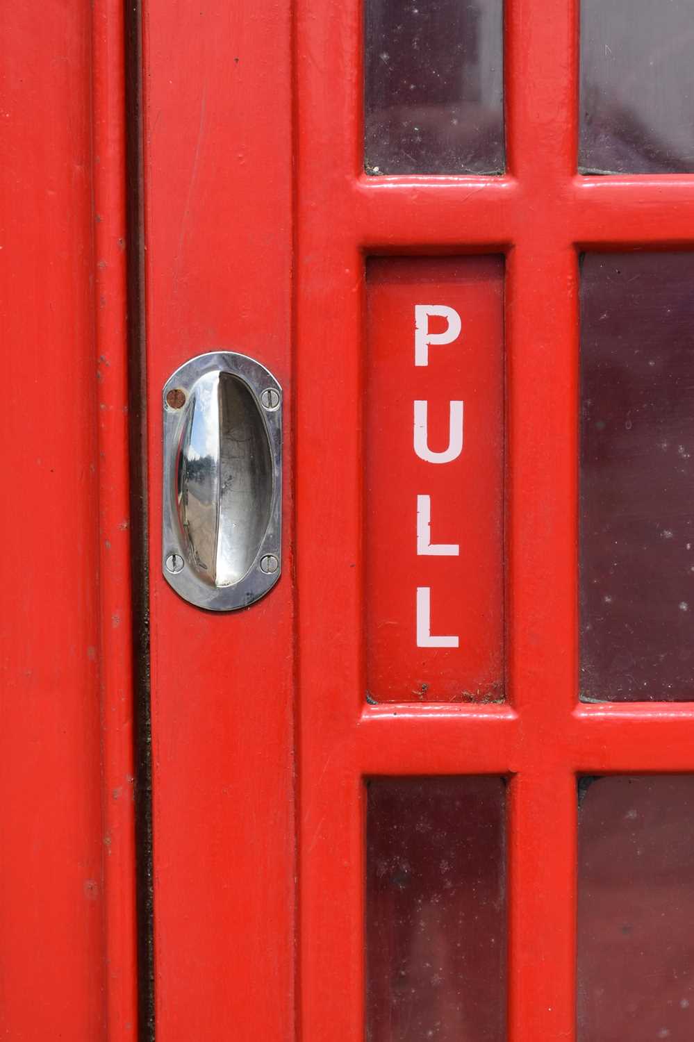 A GPO K6 cast iron red telephone box - Image 3 of 13