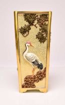 A Coalport Japanese influence vase, circa 1885