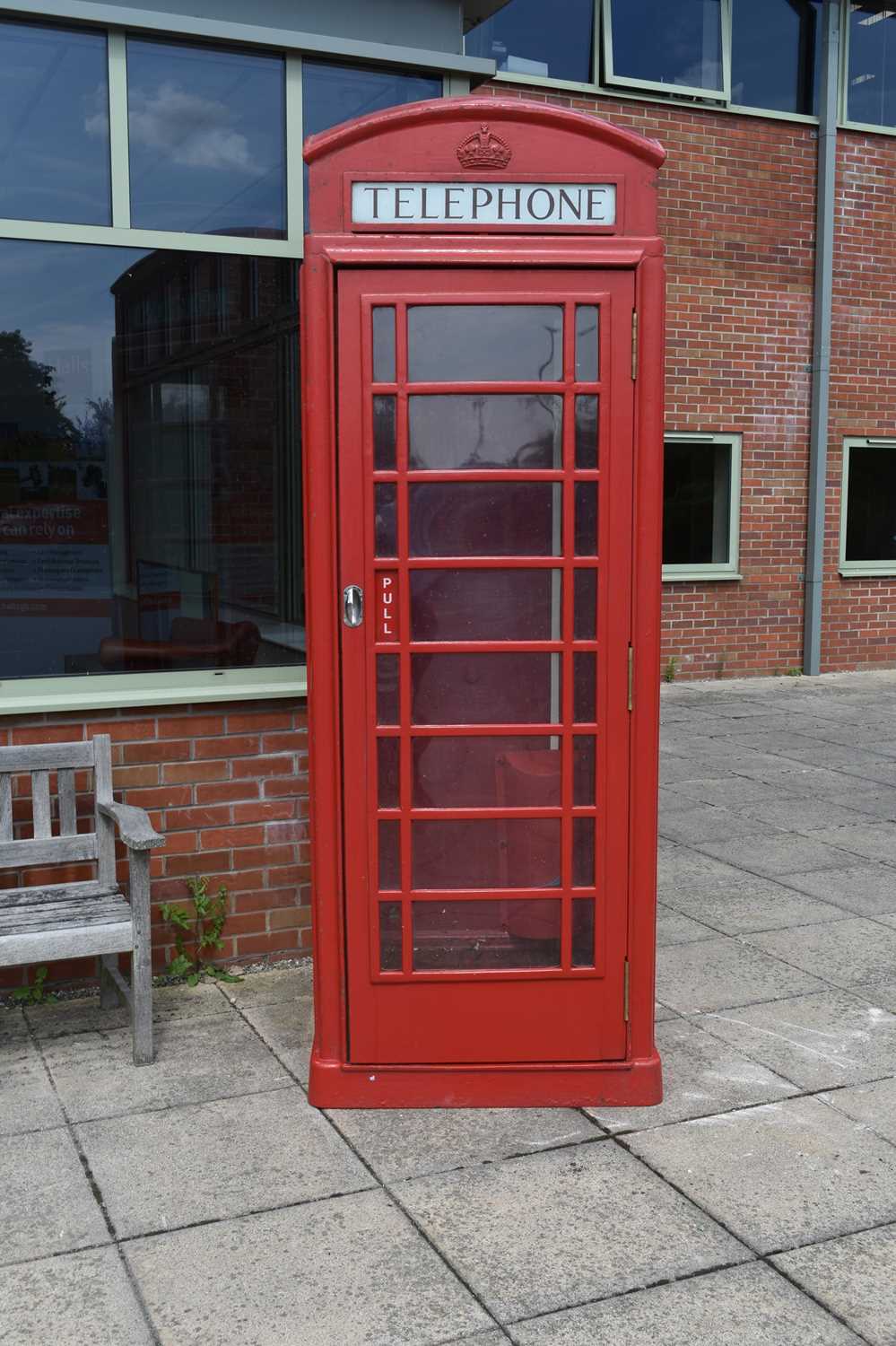 A GPO K6 cast iron red telephone box - Image 2 of 13