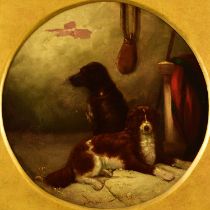 Thomas Smythe (1825-1906) Two Dogs in a Storeroom