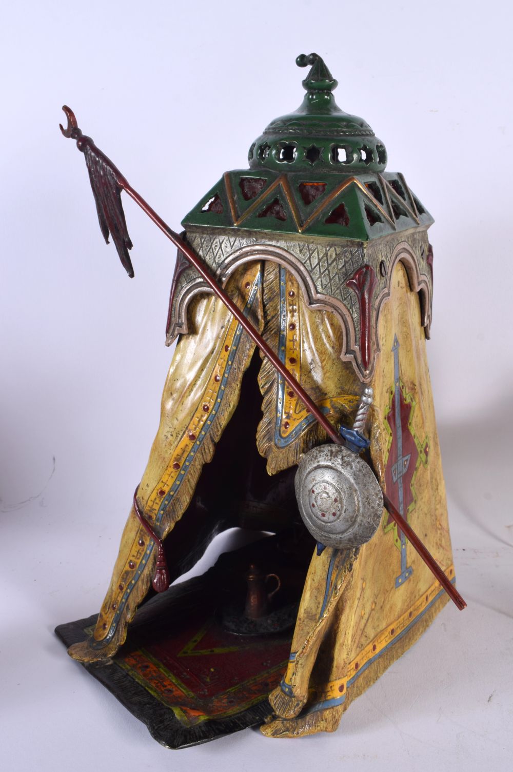 A COLLECTION OF AUSTRIAN COLD PAINTED BRONZE FIGURAL GROUPS in various forms and sizes. Largest 32 c - Image 7 of 7