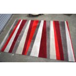 A large contemporary rug from Dunelm. 295 x 200cm.
