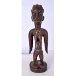 A wooden African Yoruba figure 27 cm.