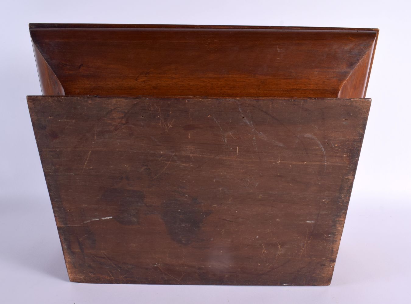 A LARGE LATE VICTORIAN MAHOGANY WORK BOX. 43 cm x 35 cm. - Image 9 of 9