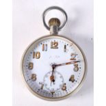 A GOLIATH POCKET WATCH. Dial 6.5cm excluding crown