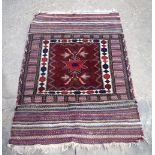 A small Turkman rug 125 x 82 cm