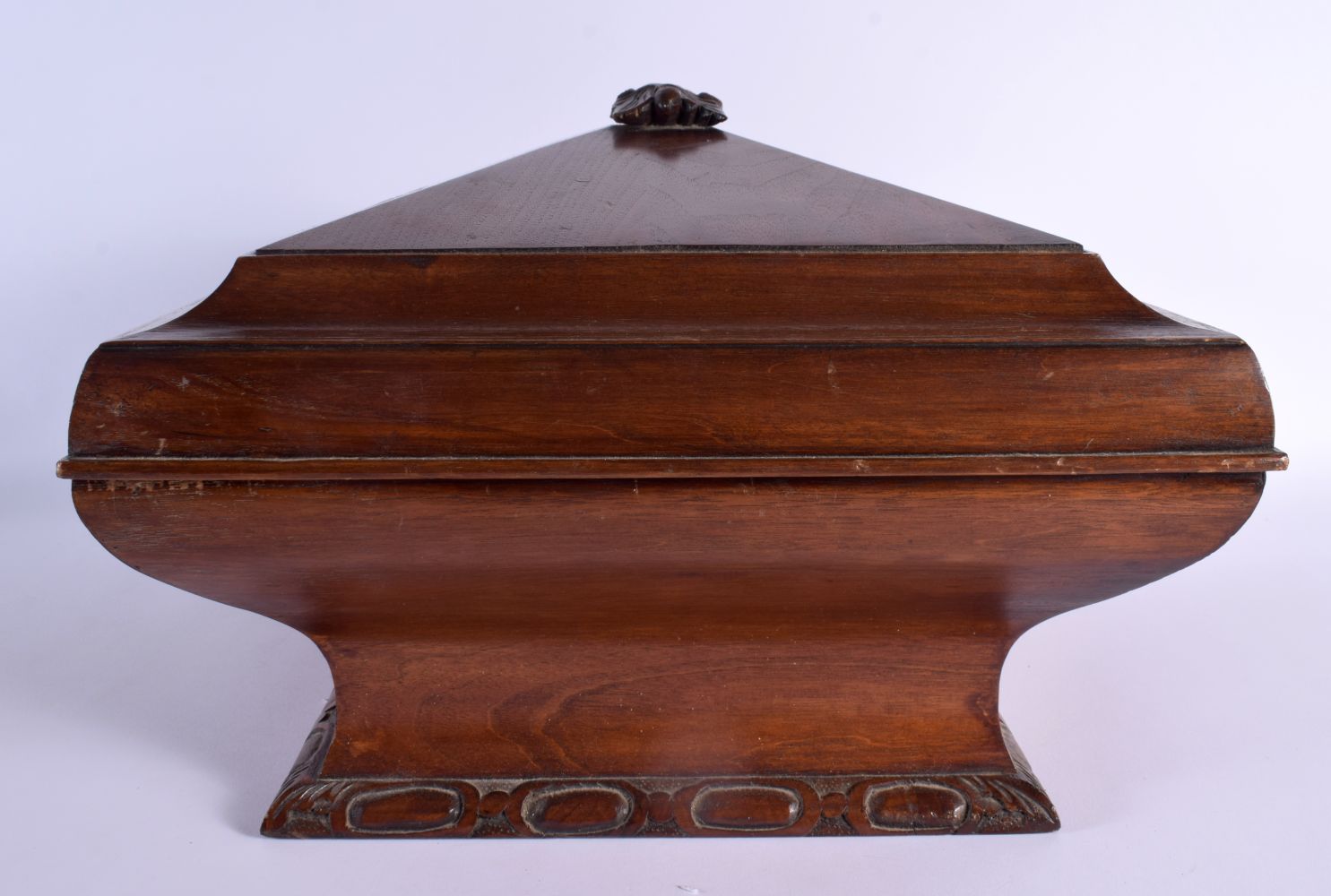 A LARGE LATE VICTORIAN MAHOGANY WORK BOX. 43 cm x 35 cm. - Image 3 of 9