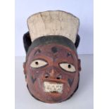 A large African Tribal mask 25 x 34 cm