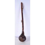 An early African wooden Knobkerrie club 59 cm .