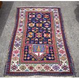 A Caucasian Shirvan prayer rug. 158 x 88cm.