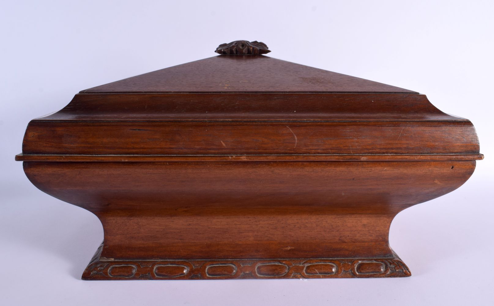 A LARGE LATE VICTORIAN MAHOGANY WORK BOX. 43 cm x 35 cm. - Image 2 of 9