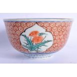 AN 18TH/19TH CENTURY JAPANESE EDO PERIOD IMARI BOWL painted with flowers. 11 cm diameter.