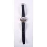 A STAINLESS STEEL OMEGA WATCH. Dial 3.3cm incl crown