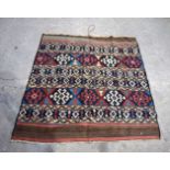 A Turkish Kalim rug 126 x 112 cm