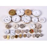 A QUANTITY OF WATCH MOVEMENTS / DIALS. (Qty)