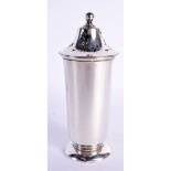 A 1930S SILVER SUGAR SIFTER. London 1938. 199 grams. 16 cm x 6.5 cm