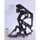 Attributed ILHAN KOMAN (1921-1986) Iron, Untitled, Sculpture. 48 cm x 26 cm. Provenance: By repute p